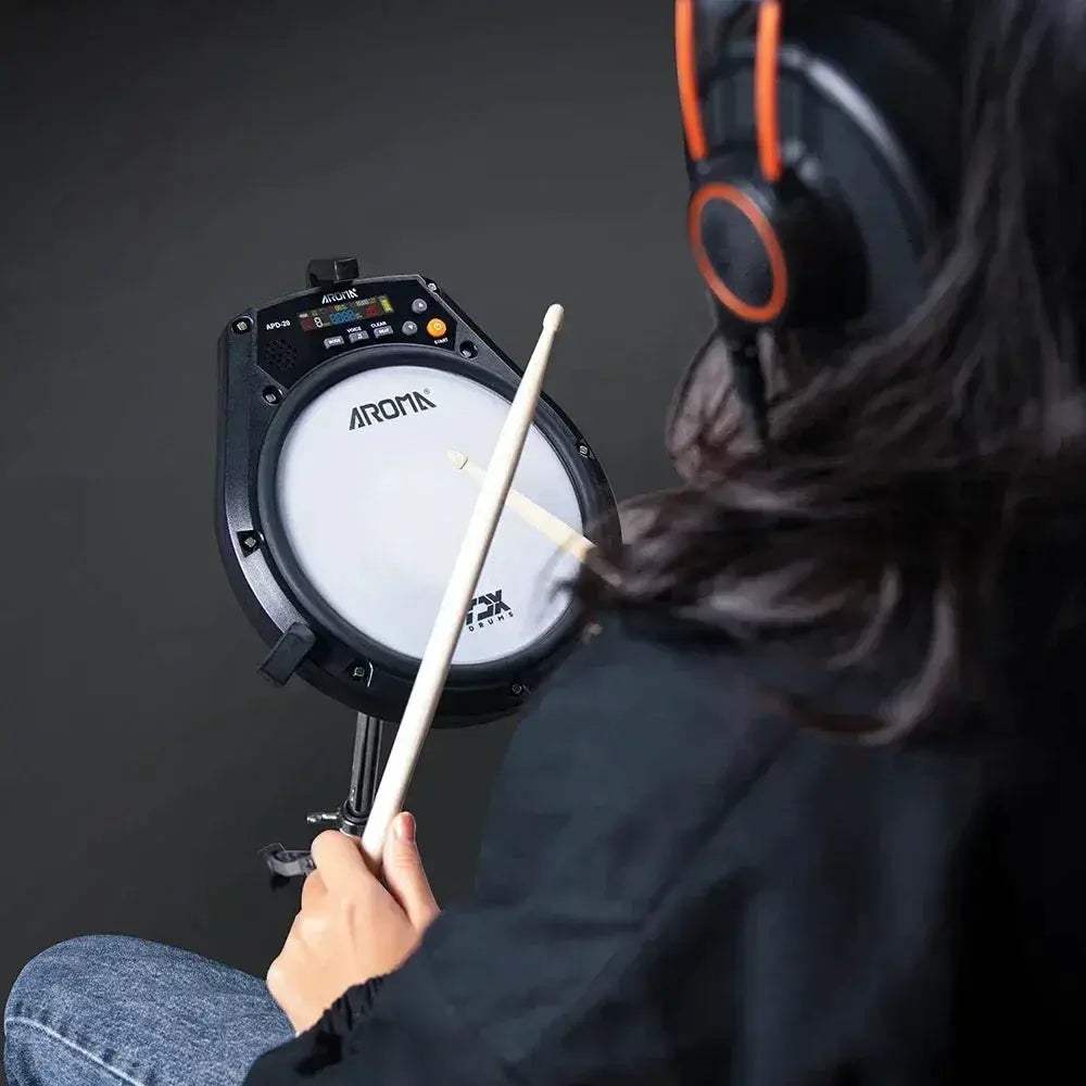 Rechargeable Electronic Drum Pad With Metronome And Speed Detection - Image 5