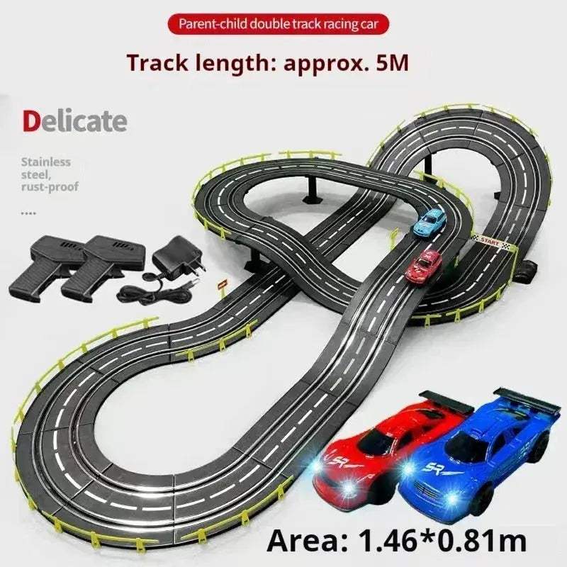 Remote Control Car Track Racing Toy For Two Players - Image 9