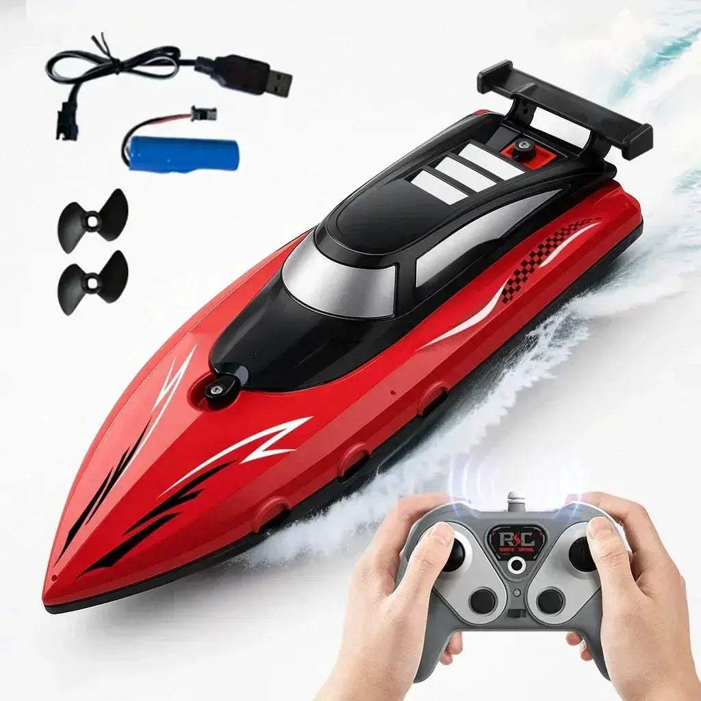 Remote Control RC Boat High Speed Dual Propellers Waterproof - Image 10