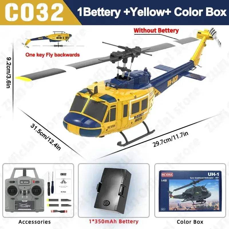 Remote Control RC Helicopter With Altitude Hold And Brushless Motor - Image 10