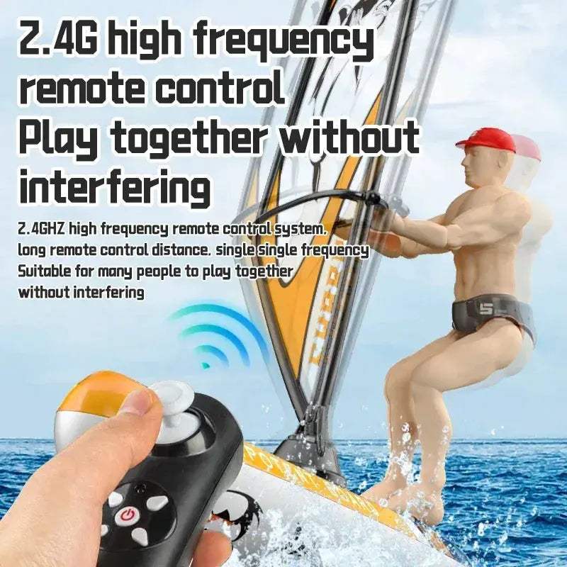 Two Point Four G RC Speedboat With Precise Steering - Image 2