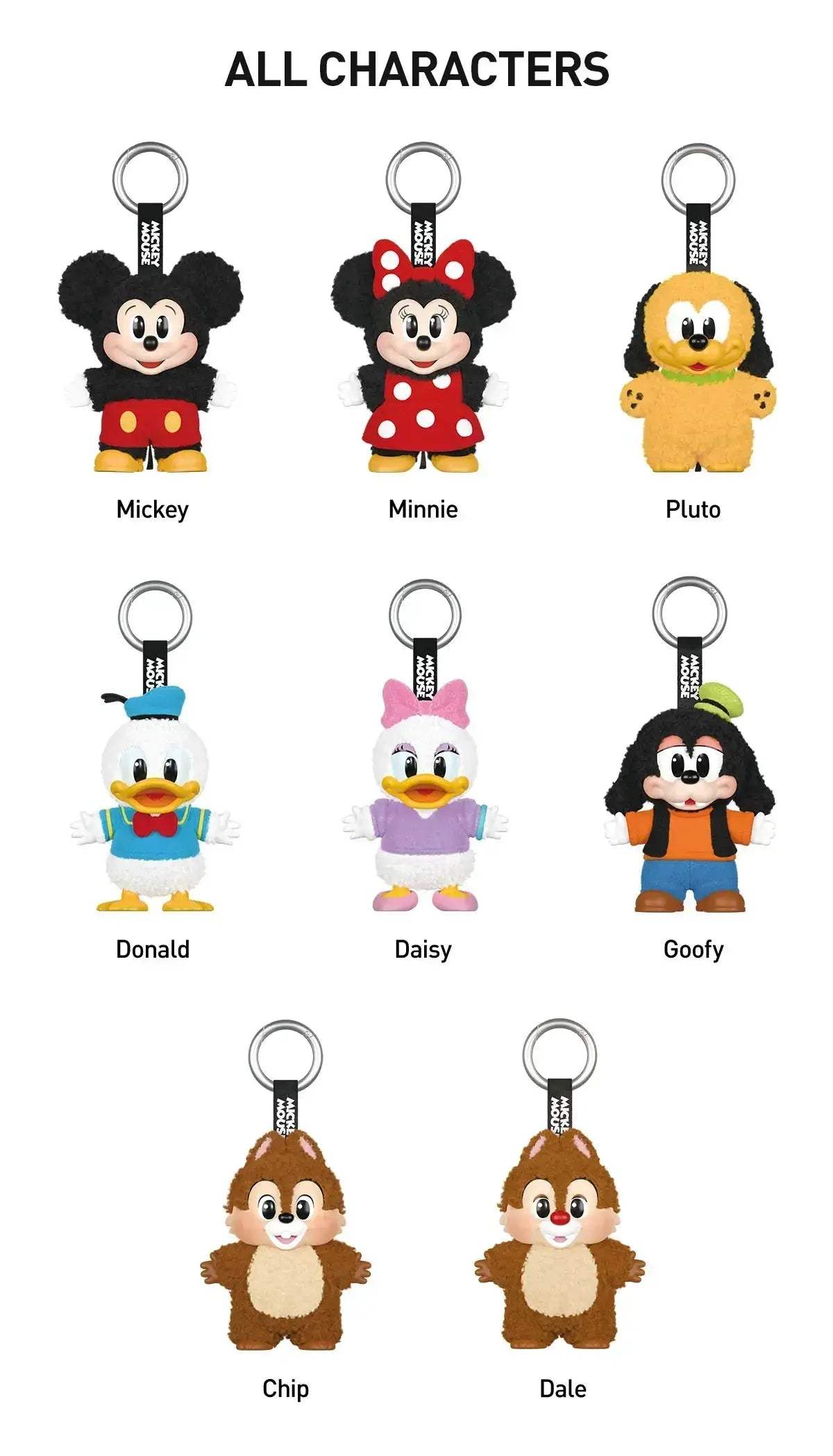 [RESTOCK: AUGUST] POPMART Mickey Family Cute Together Keychain Series Figures - Image 3