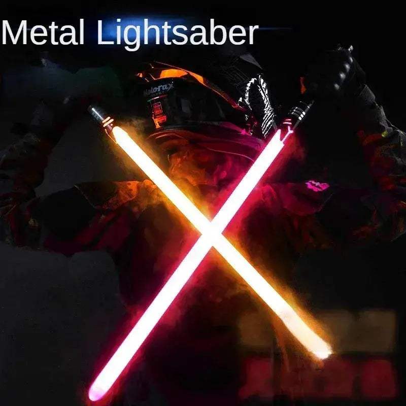 RGB Lightsaber Toy With 15 Color Modes And Sound FX