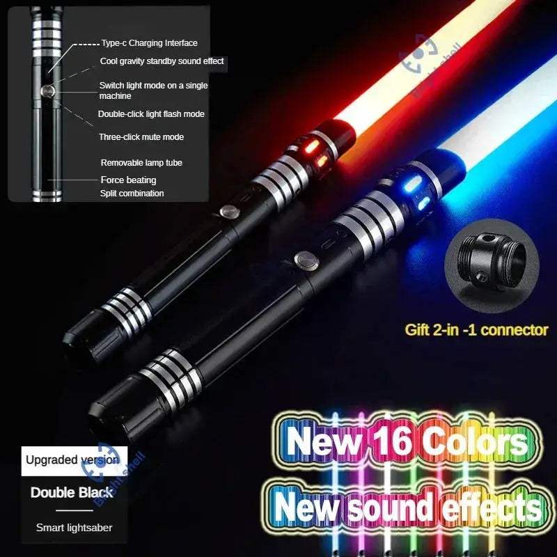 RGB Lightsaber Toy With 15 Color Modes And Sound FX - Image 17
