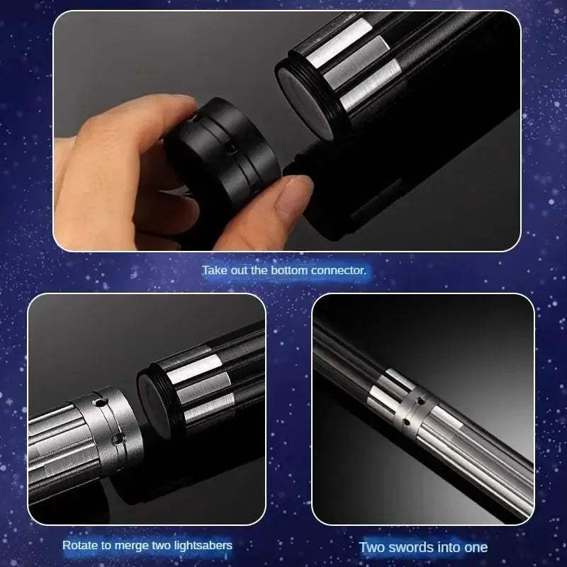 RGB Lightsaber Toy With 15 Color Modes And Sound FX - Image 4