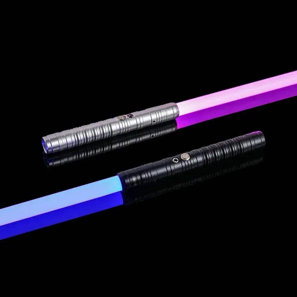 RGB Lightsaber with USB Rechargeable Metal Handle 14 Color Modes - Image 7
