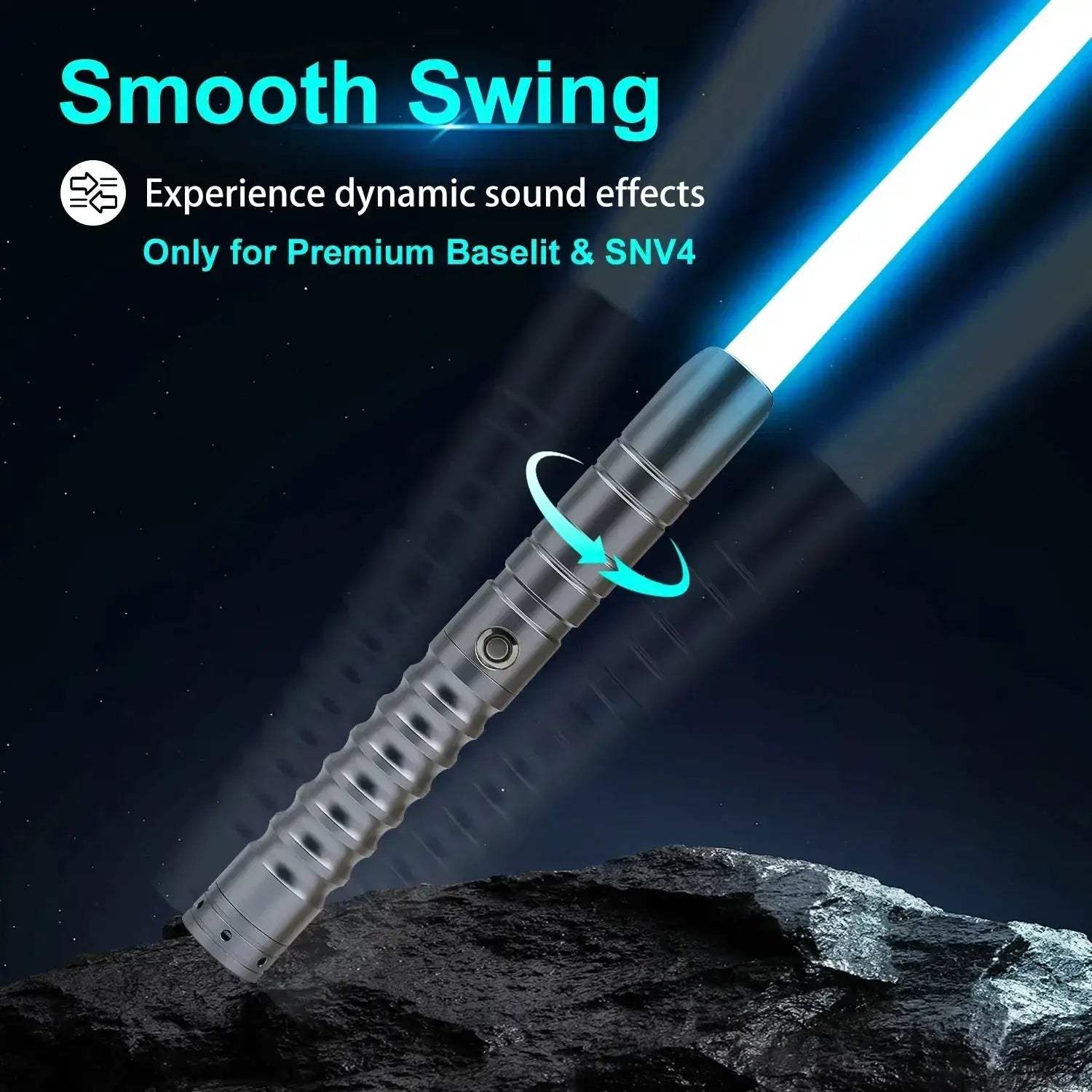 RGB Neo Pixel Lightsaber With Smooth Swing For Cosplay Duels - Image 4
