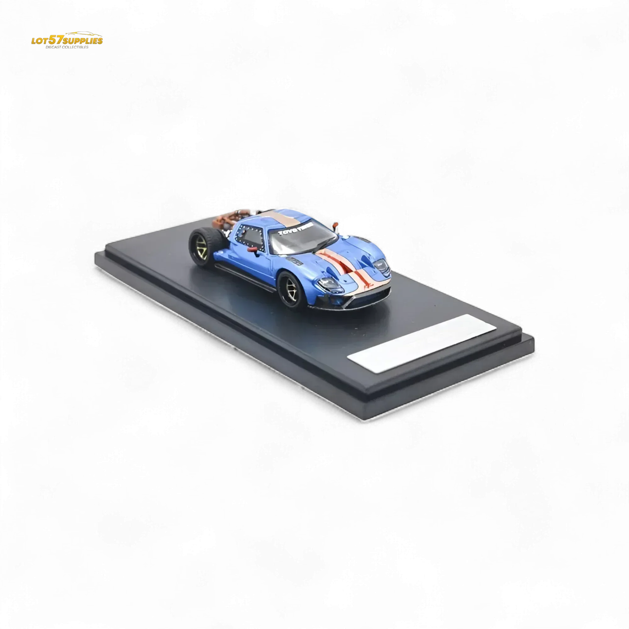 Rhino Model Ford GT40 Blue 1:64 - Image 2