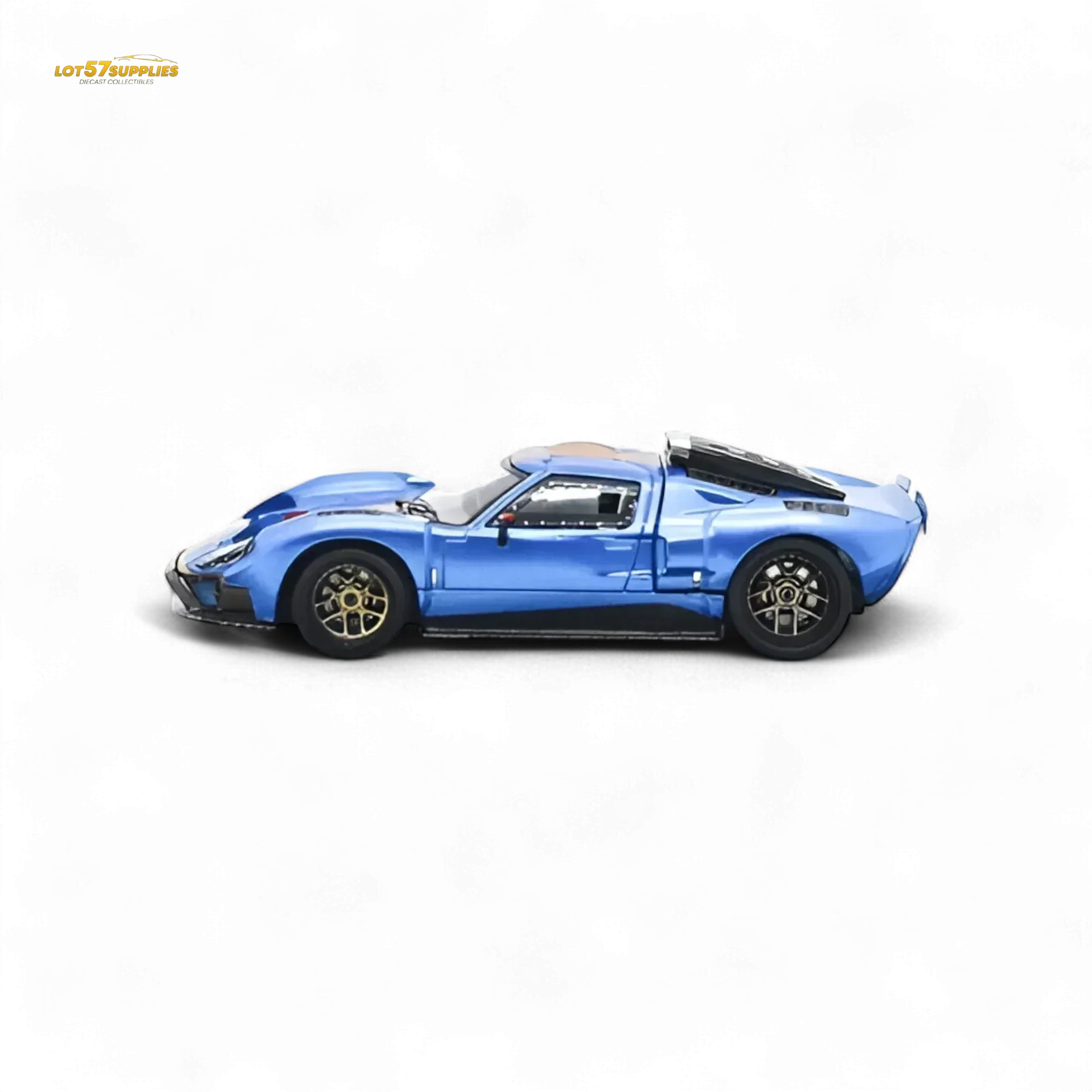 Rhino Model Ford GT40 Blue 1:64 - Image 5