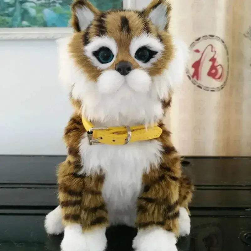 Robot Cat Interactive Plush Toy With Realistic Movements - Image 18