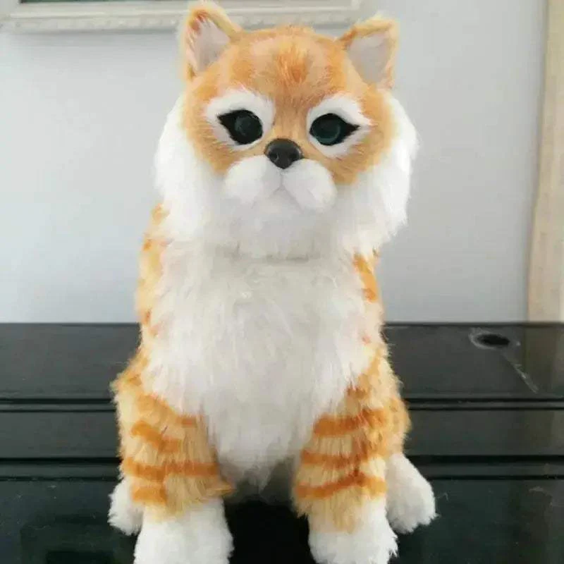 Robot Cat Interactive Plush Toy With Realistic Movements - Image 2