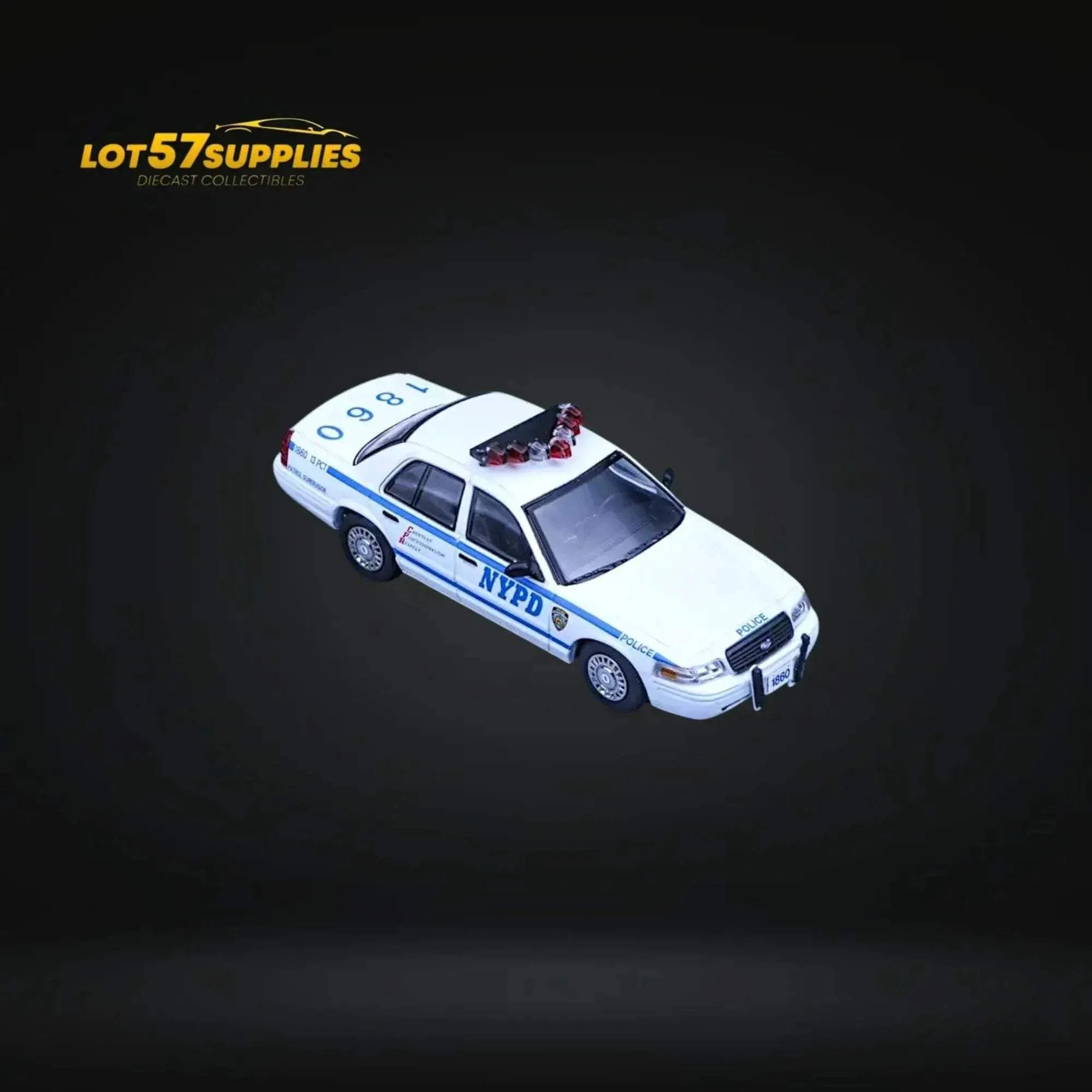 Rollin Ford Crown Victoria NYPD Patrol Supervisor 1:64 - Image 2
