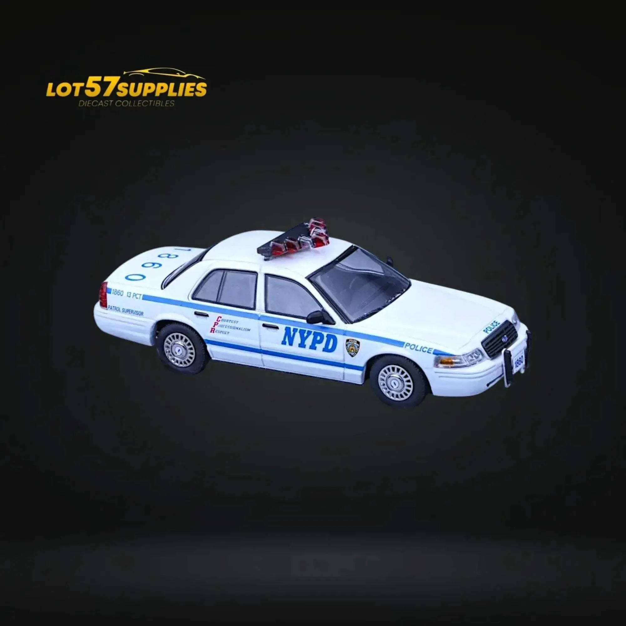 Rollin Ford Crown Victoria NYPD Patrol Supervisor 1:64 - Image 3