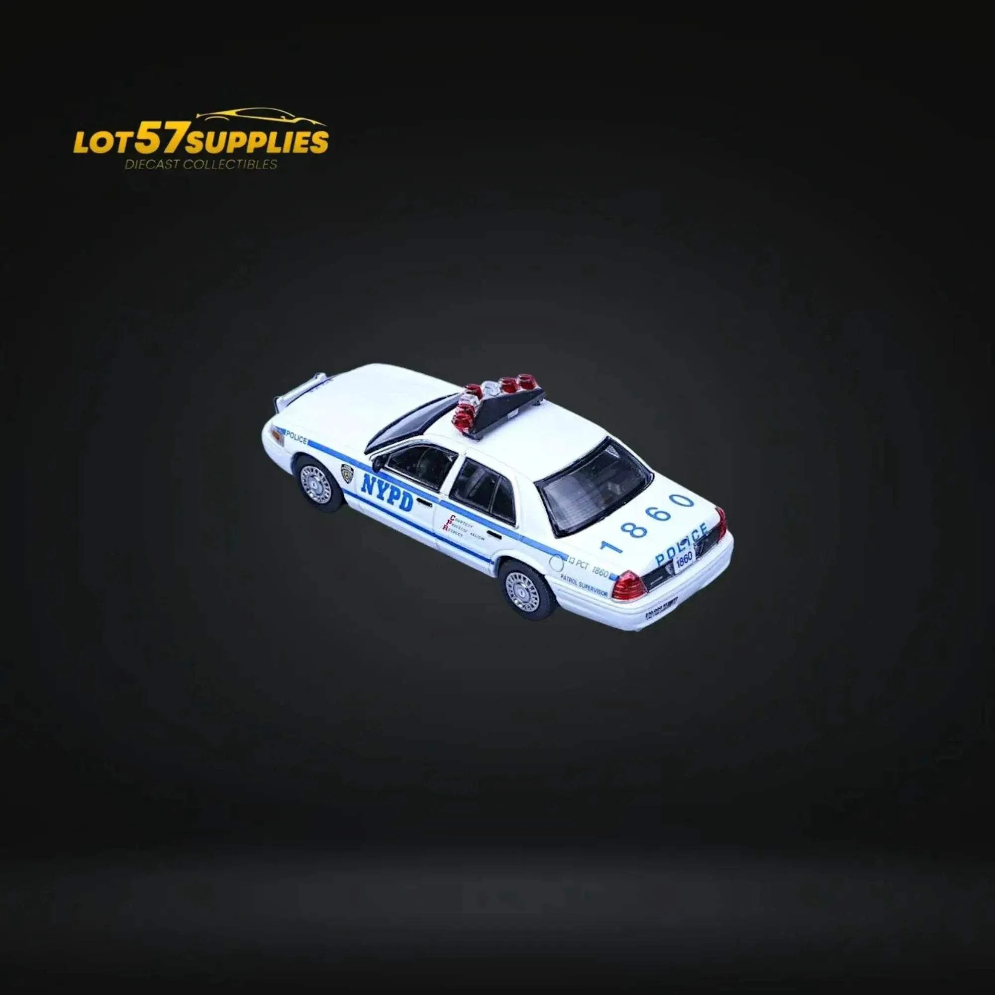 Rollin Ford Crown Victoria NYPD Patrol Supervisor 1:64 - Image 5