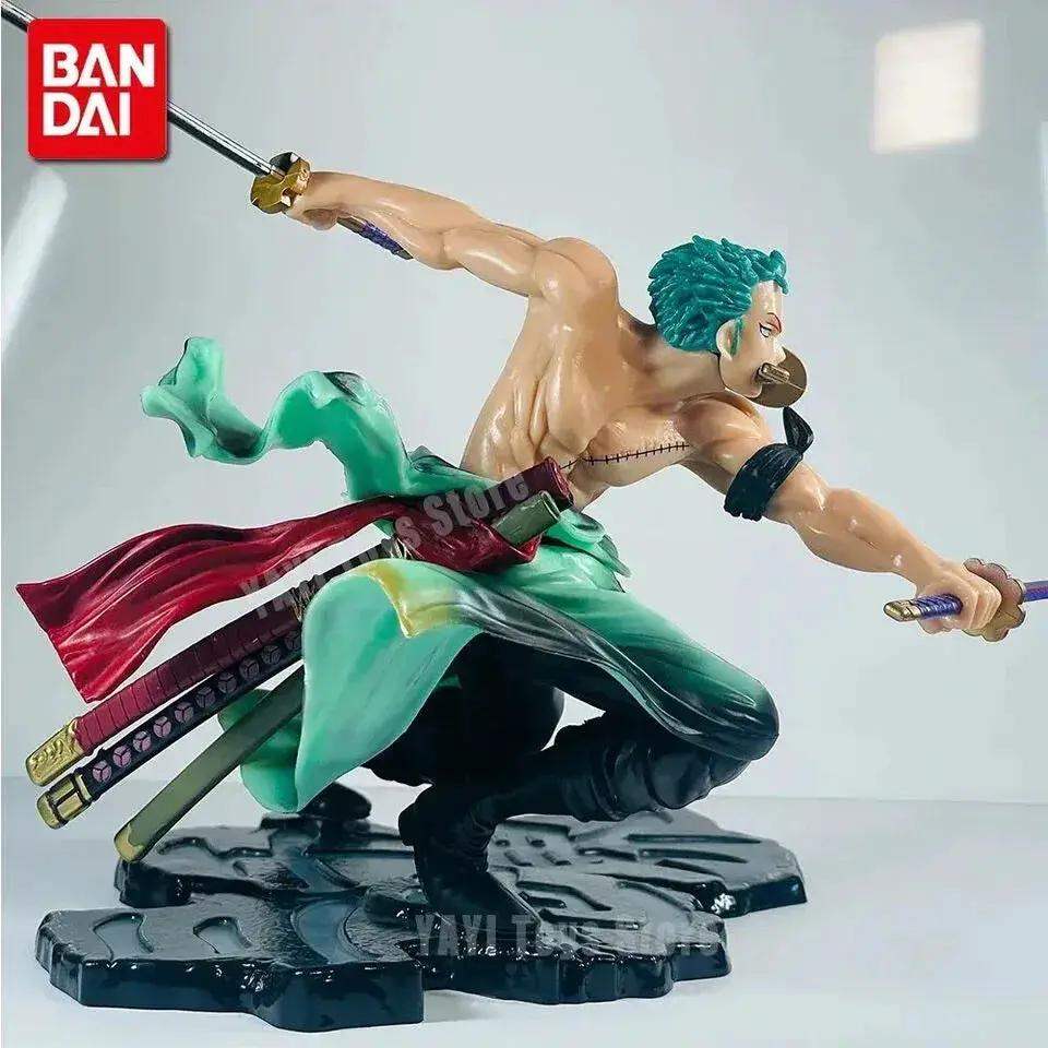 Roronoa Zoro One Piece Figure, Anime Figurines King of Hell Wano Onigashima Santoryu Ogi - Image 4