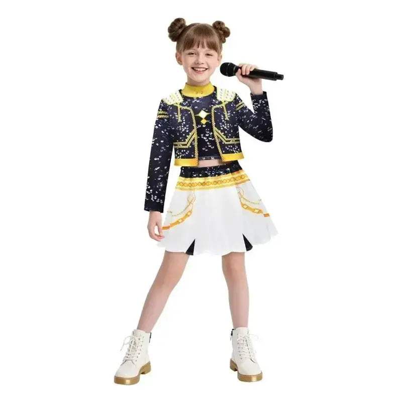 Rumi Kpop Demon Hunter Cosplay Costume Three Piece Set - Image 12