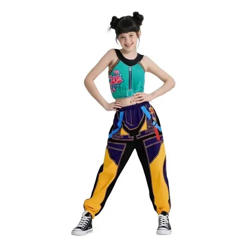 Rumi Kpop Demon Hunter Cosplay Costume Three Piece Set - Image 7