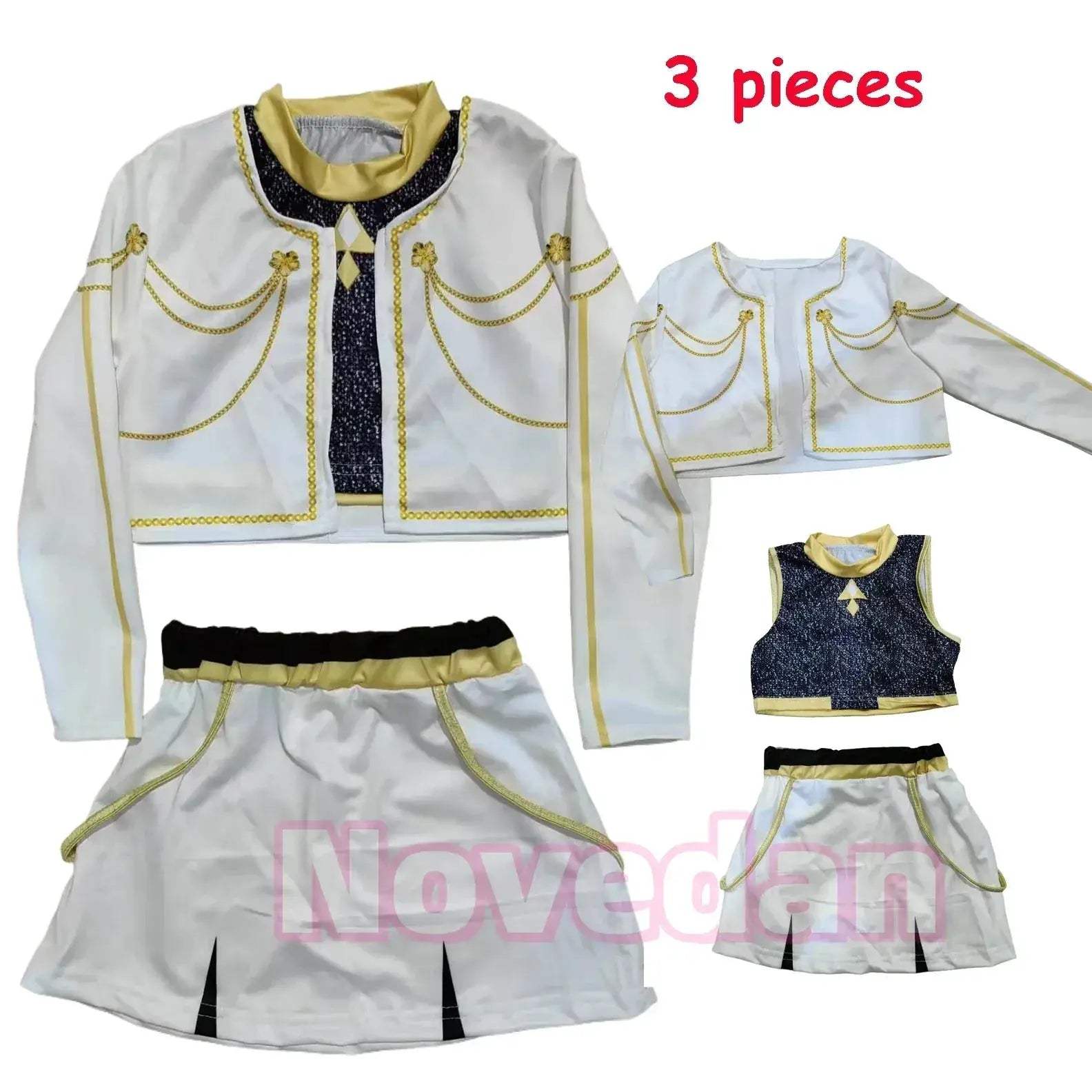 Kids Cosplay Costume Zoey Mira Rumi Dress For Girls Carnival - Image 9