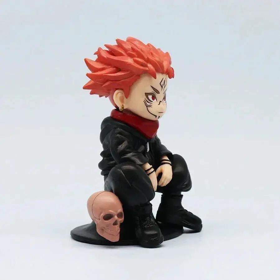 Sakuna Chibi Mini Anime Figure, Jujutsu Kaisen JJK Figurine Anime Gifts 12cm/5in - Image 2
