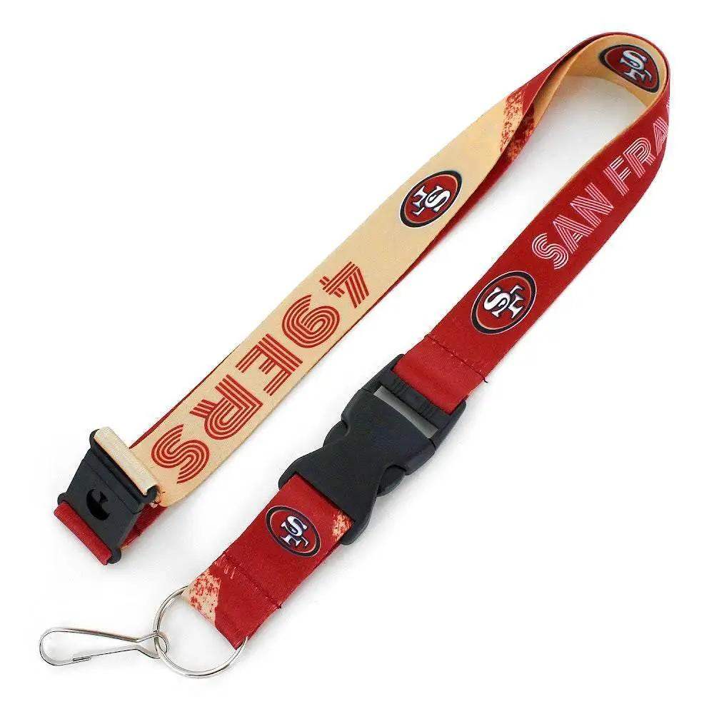 San Francisco 49ers Crossfade Lanyard With Breakaway Clip