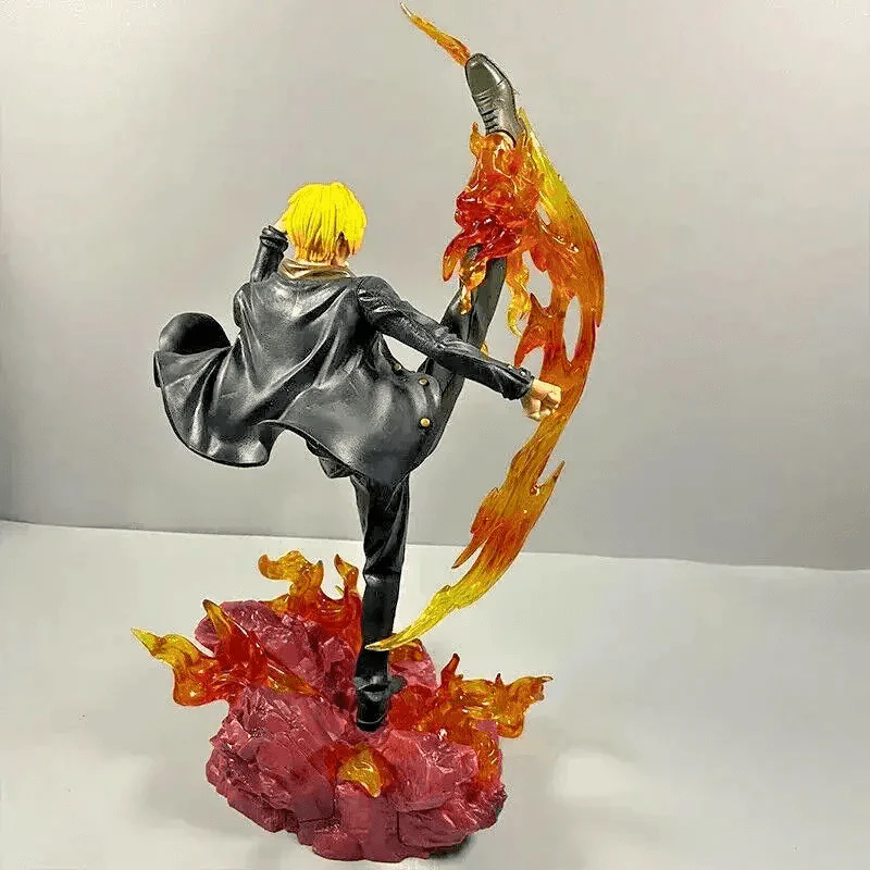 Sanji Vinsmoke One Piece Figure With Diable Jambe Pose - Image 4