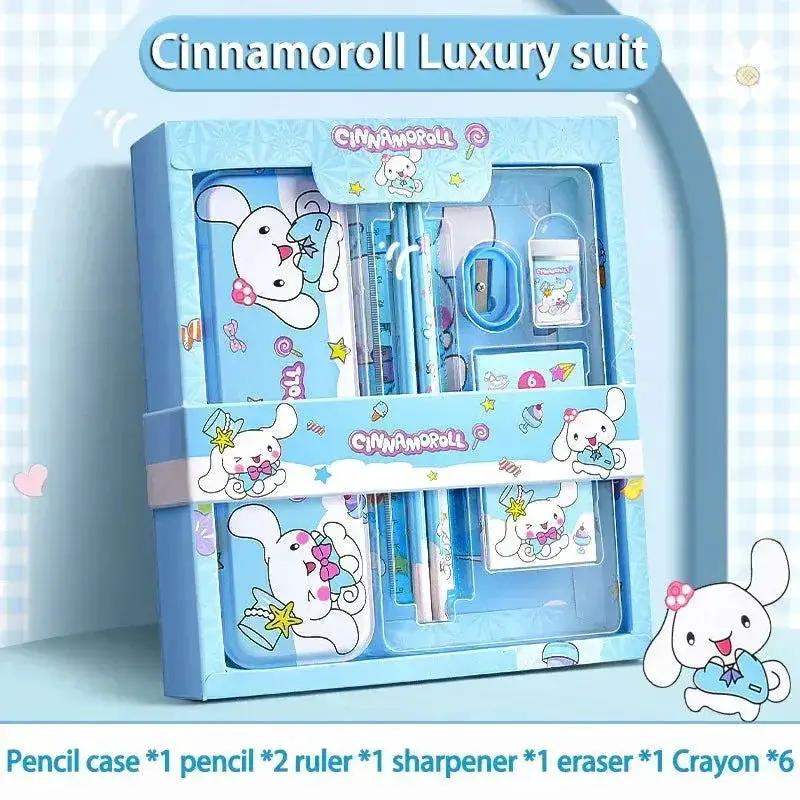 Sanrio Family Cinnamoroll, Kuromi, and Melody Stationery Gift Box Set, Children's Gift Back-to-School Christmas Gift - Image 7