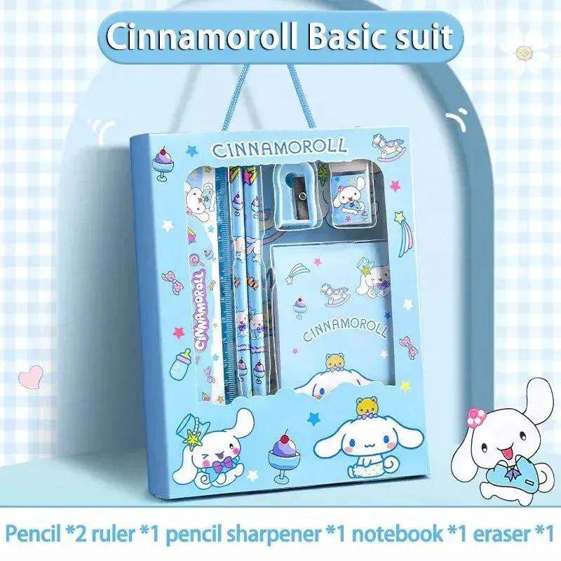Sanrio Family Cinnamoroll, Kuromi, and Melody Stationery Gift Box Set, Children's Gift Back-to-School Christmas Gift - Image 9