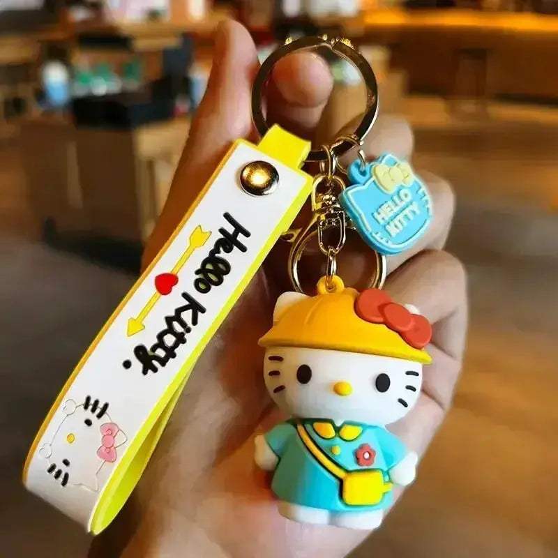 Sanrio Hello Kitty Key Chains, Kawaii Anime Cartoon Cinnamoroll Car Keychains Backpack Ornaments - Image 15