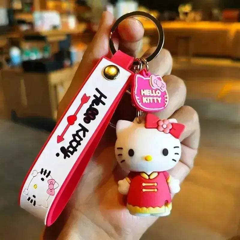Sanrio Hello Kitty Key Chains, Kawaii Anime Cartoon Cinnamoroll Car Keychains Backpack Ornaments - Image 22