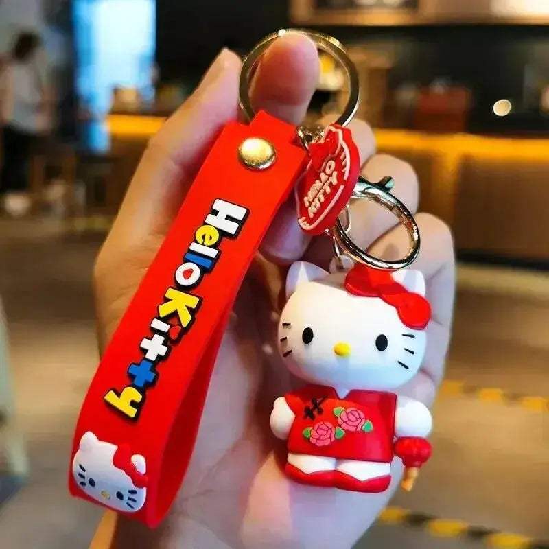 Sanrio Hello Kitty Key Chains, Kawaii Anime Cartoon Cinnamoroll Car Keychains Backpack Ornaments - Image 34