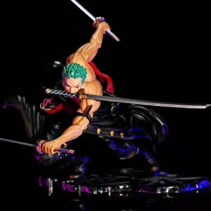 Santoryu Ogi Zoro Figure, King of Hell One Piece Anime Figurines Wano Onigashima - Image 8