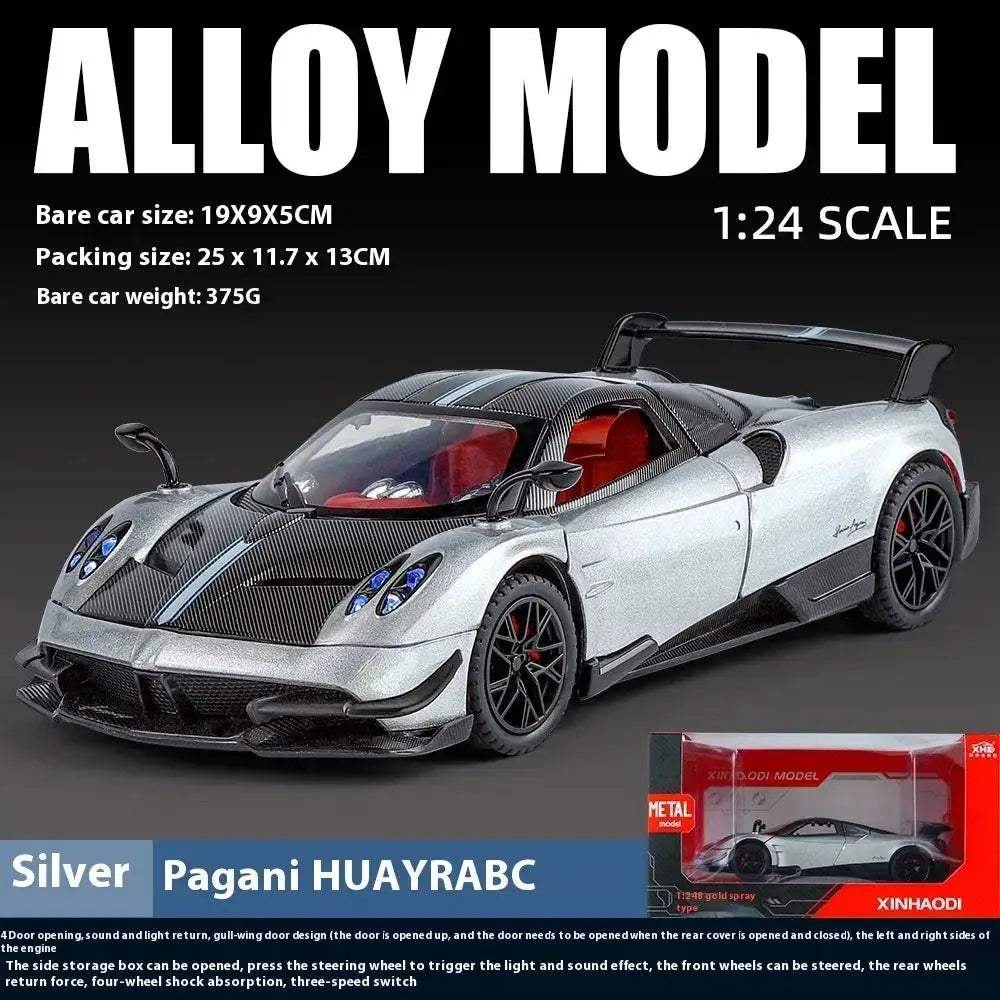 Scale 1 24 Pagani Huayra BC Diecast Metal Model For Display Gift - Image 7