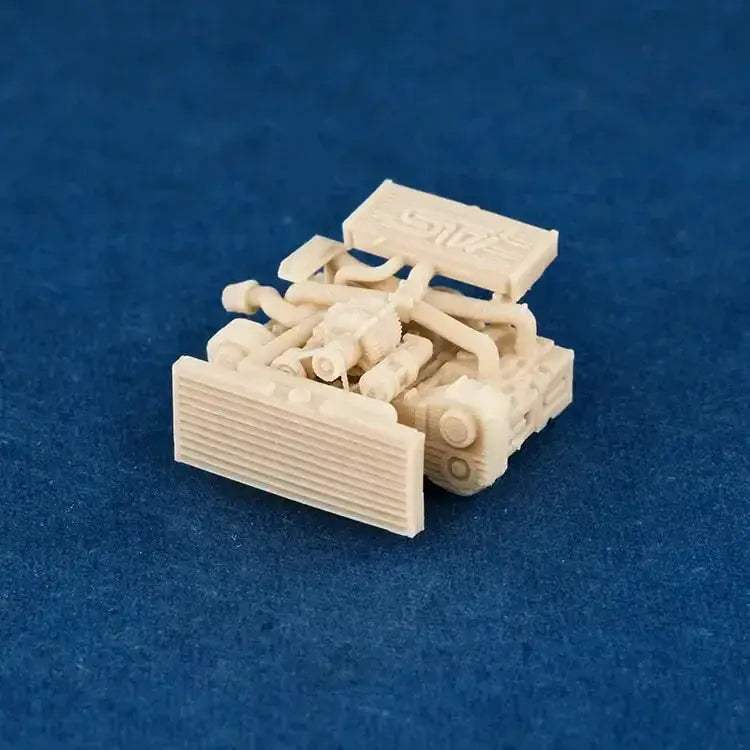 Scale Car Engine For Diorama Garage Scene Paintable - Image 22