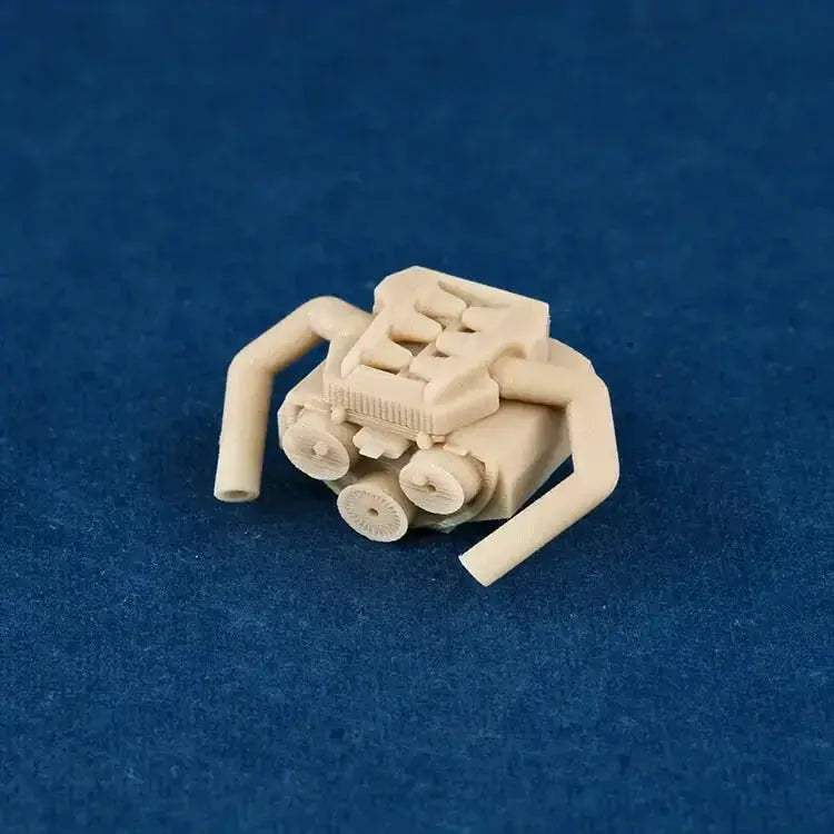 Scale Car Engine For Diorama Garage Scene Paintable - Image 24