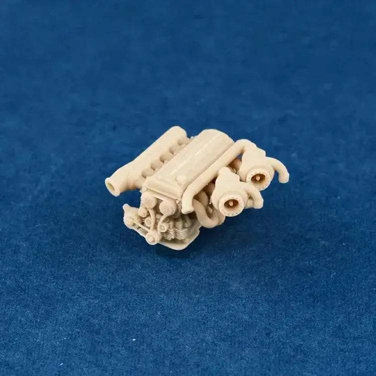 Scale Car Engine For Diorama Garage Scene Paintable - Image 27