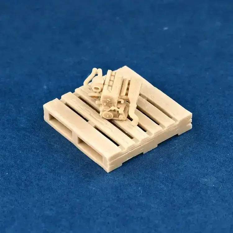 Scale Car Engine For Diorama Garage Scene Paintable - Image 31