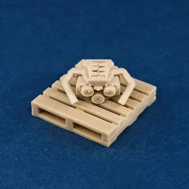 Scale Car Engine For Diorama Garage Scene Paintable - Image 32