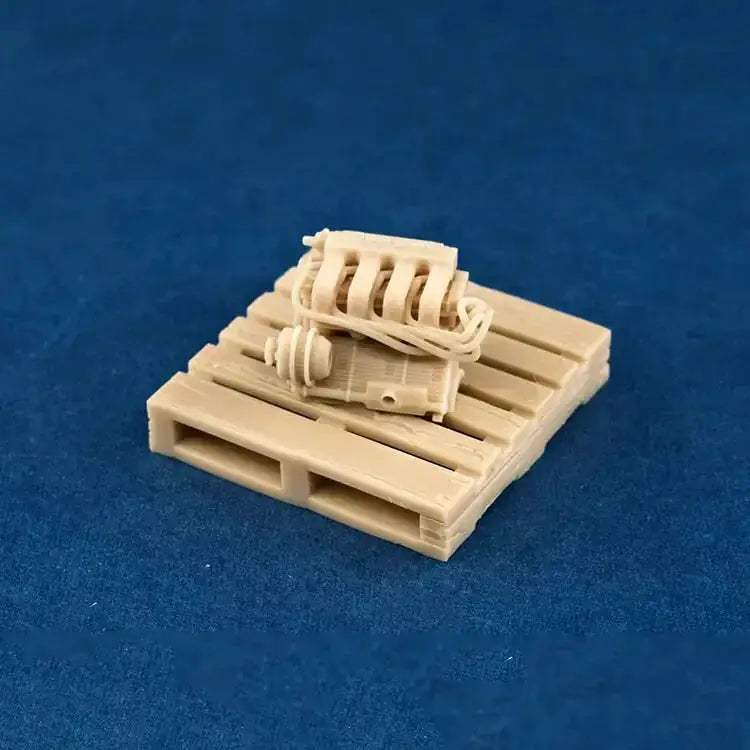 Scale Car Engine For Diorama Garage Scene Paintable - Image 9