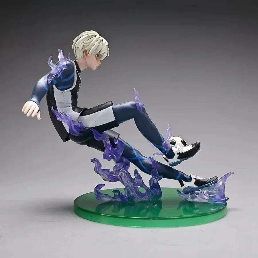 Seishiro Nagi Anime Figurine, Blue Lock Action Figure Japanese Football Boy 18 CM - Image 4