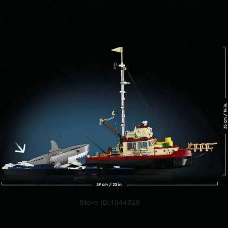 Shark Corsair Model Kit For Home Decor And Education - Image 2