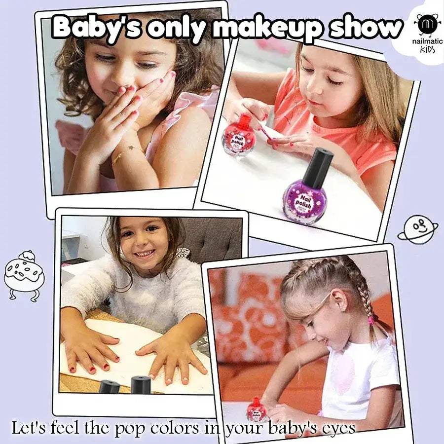Kids Makeup Bag Set With Washable Toy Cosmetics Non Toxic - Image 4