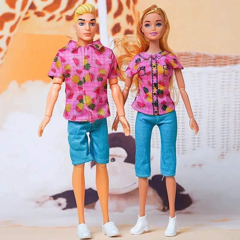 Sixth Scale Ken Doll Couple Full Set With Clothes Included - Image 16