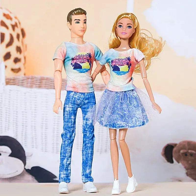 Sixth Scale Ken Doll Couple Full Set With Clothes Included - Image 23