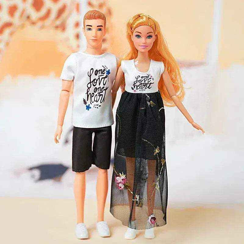 Sixth Scale Ken Doll Couple Full Set With Clothes Included - Image 4
