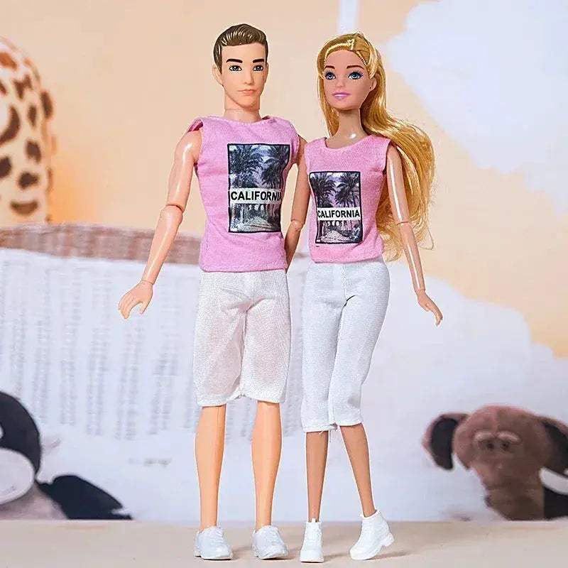 Sixth Scale Ken Doll Couple Full Set With Clothes Included - Image 7