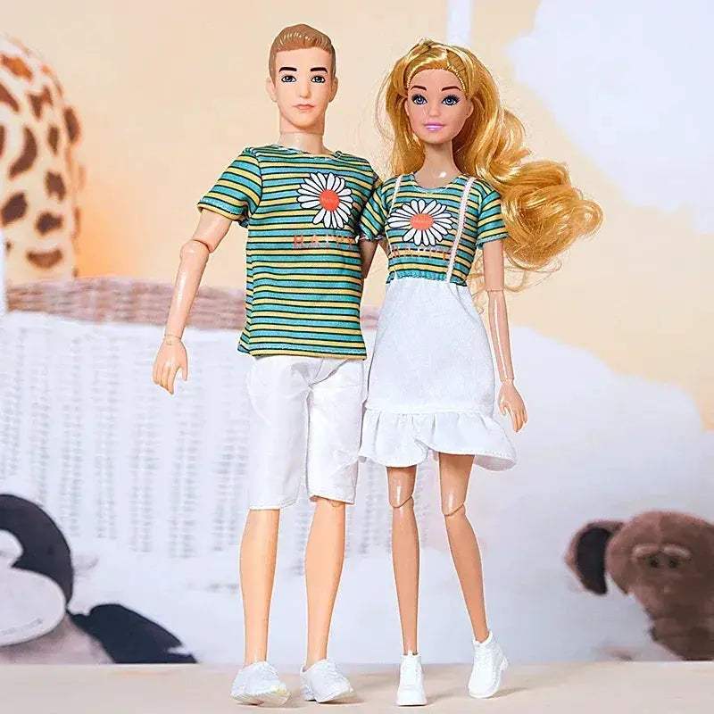 Sixth Scale Ken Doll Couple Full Set With Clothes Included - Image 9