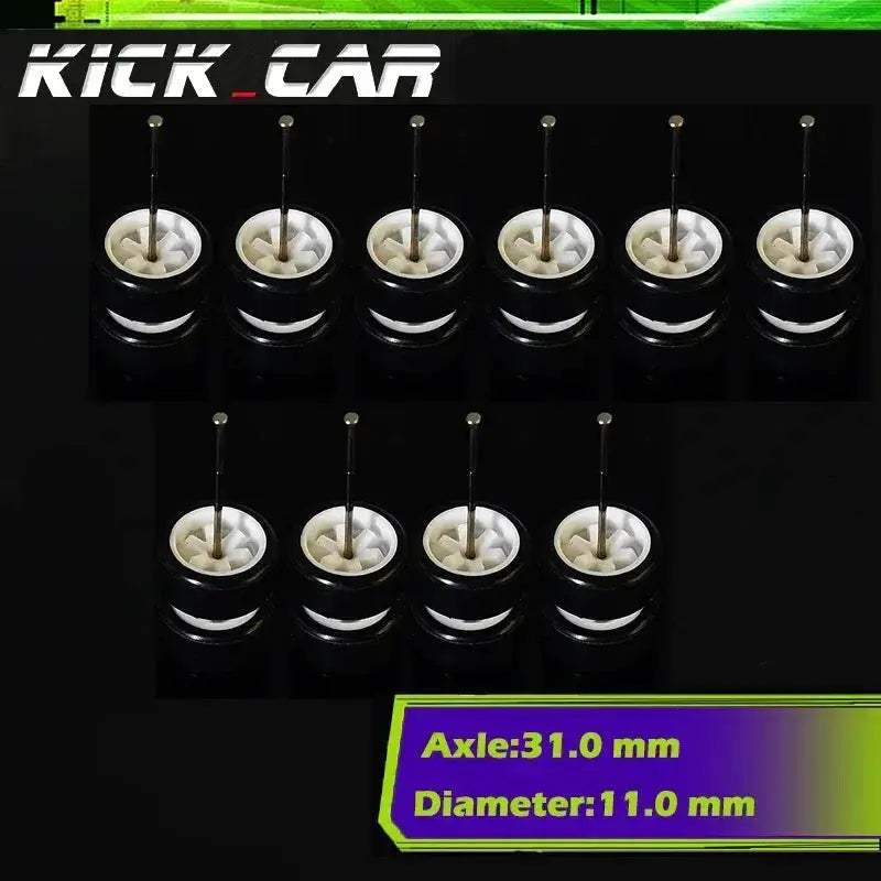 Sixty Four Scale Diecast Car Wheels With Durable Electroplated ABS - Image 15