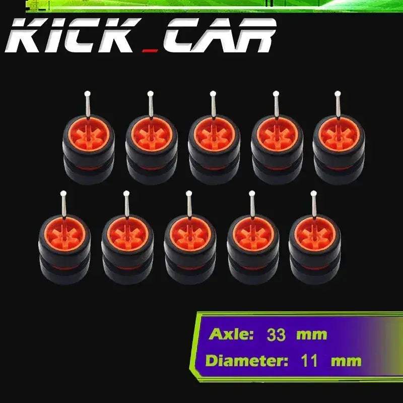 Sixty Four Scale Diecast Car Wheels With Durable Electroplated ABS - Image 19
