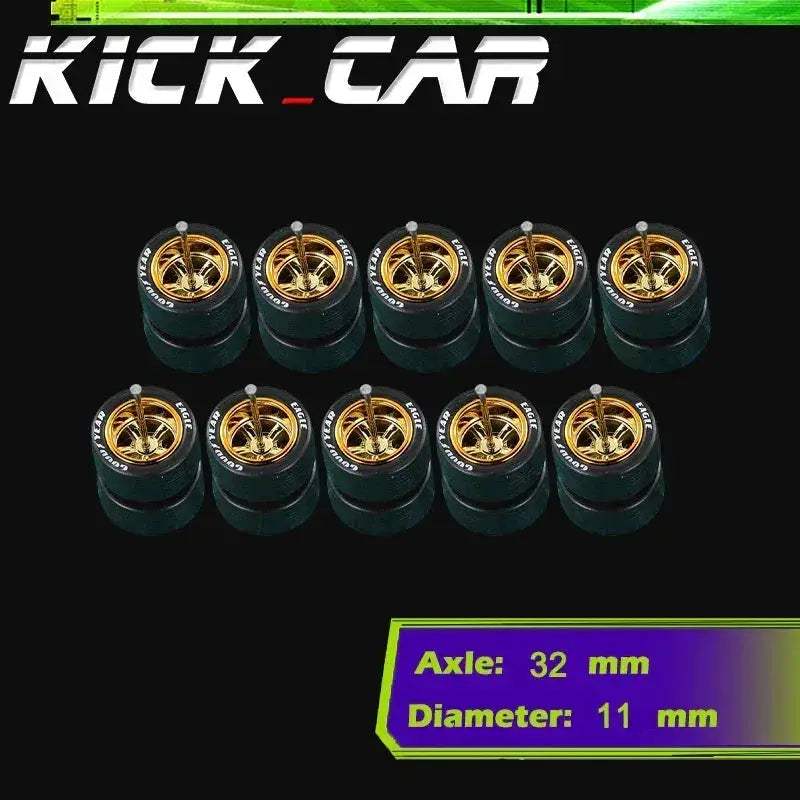 Sixty Four Scale Diecast Car Wheels With Durable Electroplated ABS - Image 20