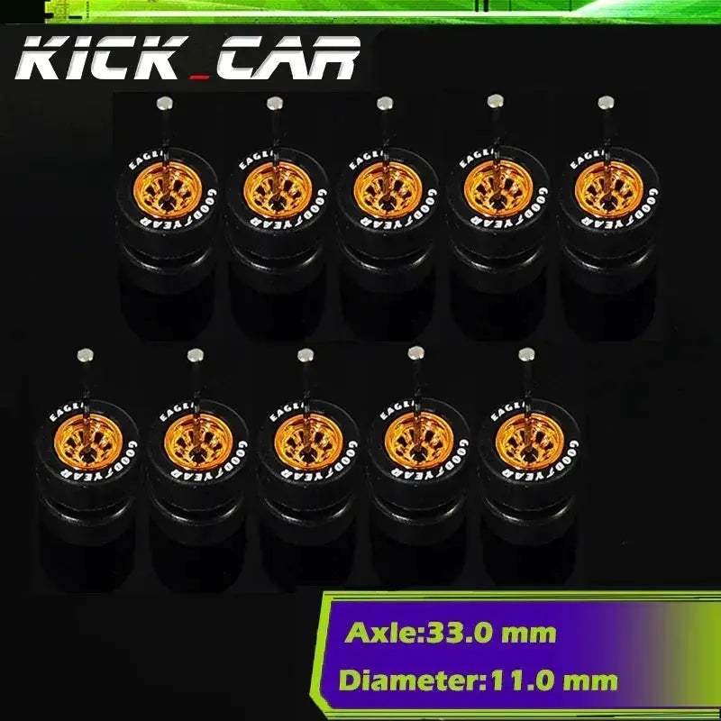 Sixty Four Scale Diecast Car Wheels With Durable Electroplated ABS - Image 21